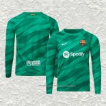 Camiseta Barcelona Portero 23-24 Manga Larga Verde
