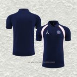 Camiseta Polo del Paris Saint-Germain Jordan 22-23 Azul Marino