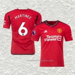 Camiseta Primera Manchester United Jugador Martinez 23-24