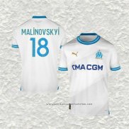 Camiseta Primera Olympique Marsella Jugador Malinovskyi 23-24