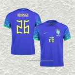 Camiseta Segunda Brasil Jugador Rodrygo 2022