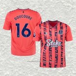 Camiseta Segunda Everton Jugador Doucoure 23-24