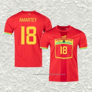 Camiseta Segunda Ghana Jugador Amartey 2022