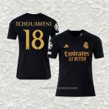 Camiseta Tercera Real Madrid Jugador Tchouameni 23-24