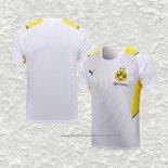Camiseta de Entrenamiento Borussia Dortmund 21-22 Blanco