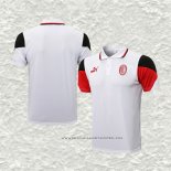 Camiseta Polo del AC Milan 21-22 Blanco
