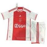 Camiseta Primera Ajax 23-24 Nino