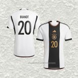 Camiseta Primera Alemania Jugador Brandt 2022