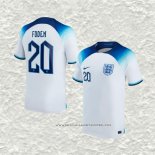 Camiseta Primera Inglaterra Jugador Foden 2022