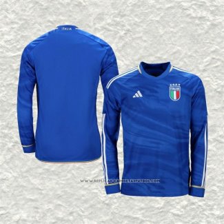Camiseta Primera Italia 23-24 Manga Larga