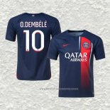 Camiseta Primera Paris Saint-Germain Jugador O.Dembele 23-24