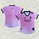 Camiseta Real Madrid Portero 21-22 Mujer Rosa