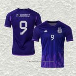 Camiseta Segunda Argentina Jugador Alvarez 2022