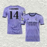 Camiseta Segunda Real Madrid Jugador Casemiro 22-23