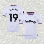 Camiseta Segunda West Ham Jugador Alvarez 23-24