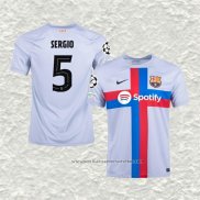Camiseta Tercera Barcelona Jugador Sergio 22-23
