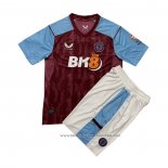 Camiseta Primera Aston Villa 23-24 Nino