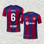 Camiseta Primera Barcelona Jugador Xavi 23-24