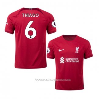 Camiseta Primera Liverpool Jugador Thiago 22-23