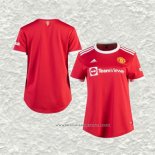 Camiseta Primera Manchester United 21-22 Mujer