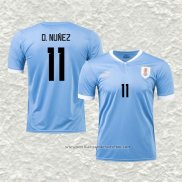 Camiseta Primera Uruguay Jugador D.Nunez 2022