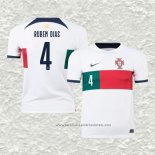 Camiseta Segunda Portugal Jugador Ruben Dias 2022