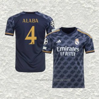Camiseta Segunda Real Madrid Jugador Alaba 23-24