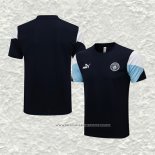 Camiseta de Entrenamiento Manchester City 21-22 Azul
