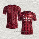 Camiseta Pre Partido del Arsenal 20-21 Rojo