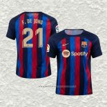 Camiseta Primera Barcelona Jugador F.De Jong 22-23