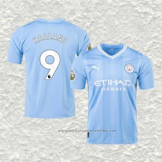 Camiseta Primera Manchester City Jugador Haaland 23-24