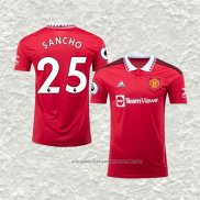 Camiseta Primera Manchester United Jugador Sancho 22-23