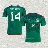 Camiseta Primera Mexico Jugador Chicharito 2022