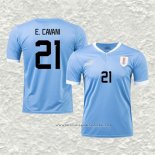 Camiseta Primera Uruguay Jugador E.Cavani 2022