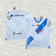 Camiseta Segunda Al Hilal 23-24 Manga Larga