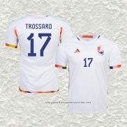 Camiseta Segunda Belgica Jugador Trossard 2022