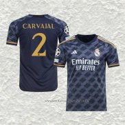 Camiseta Segunda Real Madrid Jugador Carvajal 23-24