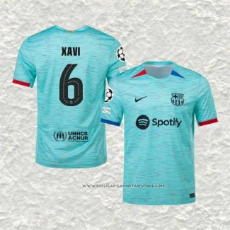 Camiseta Tercera Barcelona Jugador Xavi 23-24