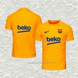 Camiseta de Entrenamiento Barcelona 21-22 Naranja