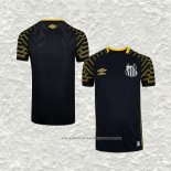 Tailandia Camiseta Santos Portero 2021 Negro