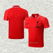 Camiseta Polo del Liverpool 22-23 Rojo