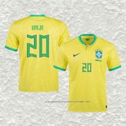 Camiseta Primera Brasil Jugador Vini Jr. 2022