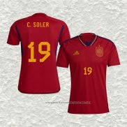 Camiseta Primera Espana Jugador C.Soler 2022