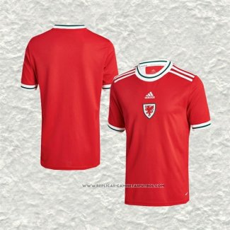 Camiseta Primera Gales Euro 2022 Mujer