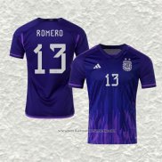 Camiseta Segunda Argentina Jugador Romero 2022