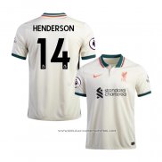 Camiseta Segunda Liverpool Jugador Henderson 21-22
