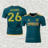 Camiseta Segunda Los Angeles Galaxy Jugador Alvarez 23-24