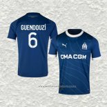 Camiseta Segunda Olympique Marsella Jugador Guendouzi 23-24