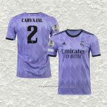 Camiseta Segunda Real Madrid Jugador Carvajal 22-23