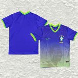 Tailandia Camiseta Brasil Special Pele 2022 Azul